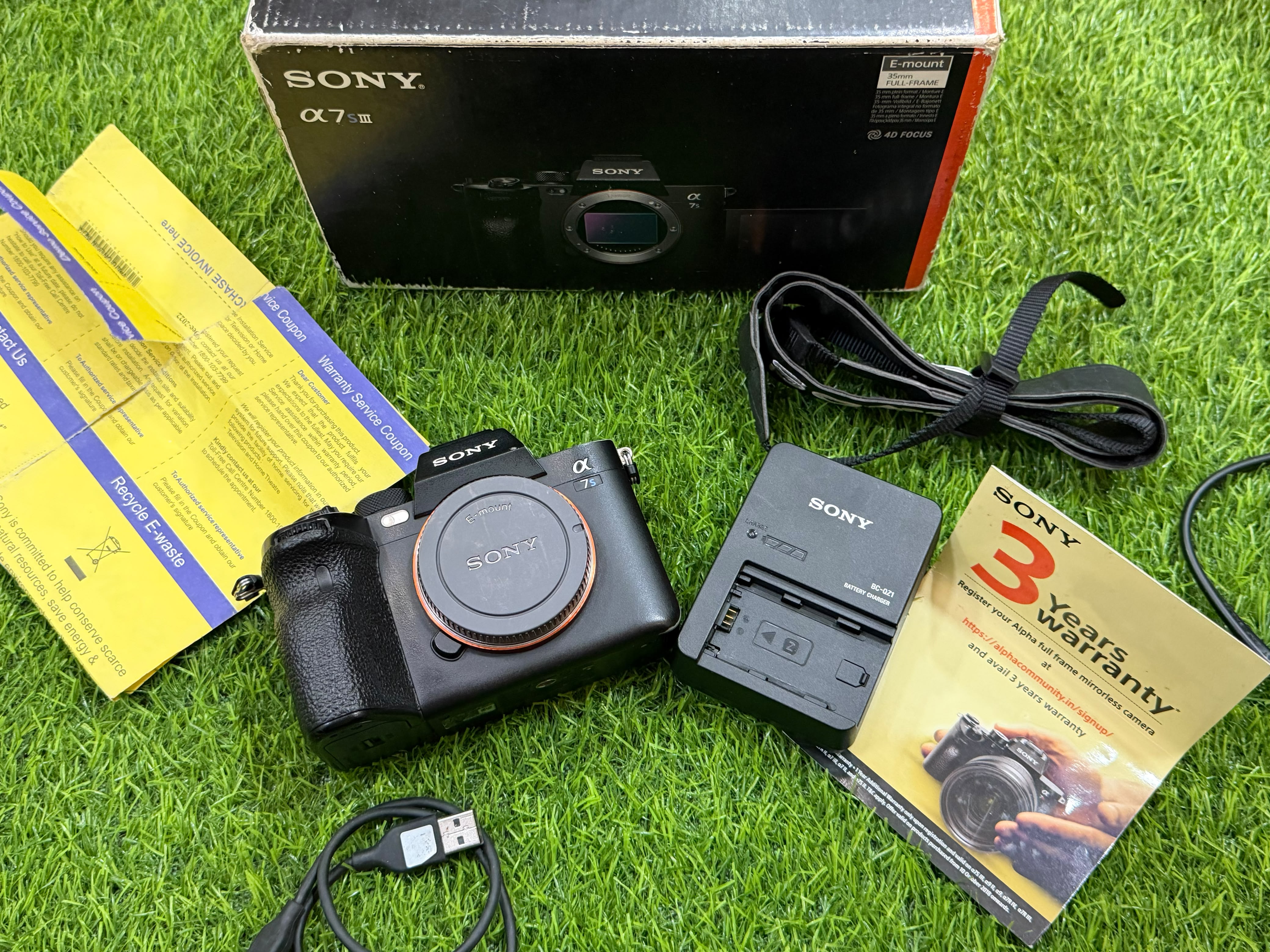 Sony A7S III with box